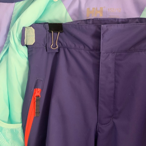 Girls Helly Hansen Summit Jacket and Pants.  Girls Size 12 - Picture 13 of 14